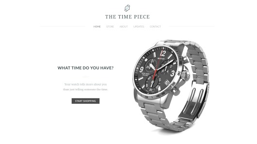 Website Builder - The Time Piece